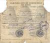 Brooker, Frederick 1884-1962 seaman discharge certificate 1922